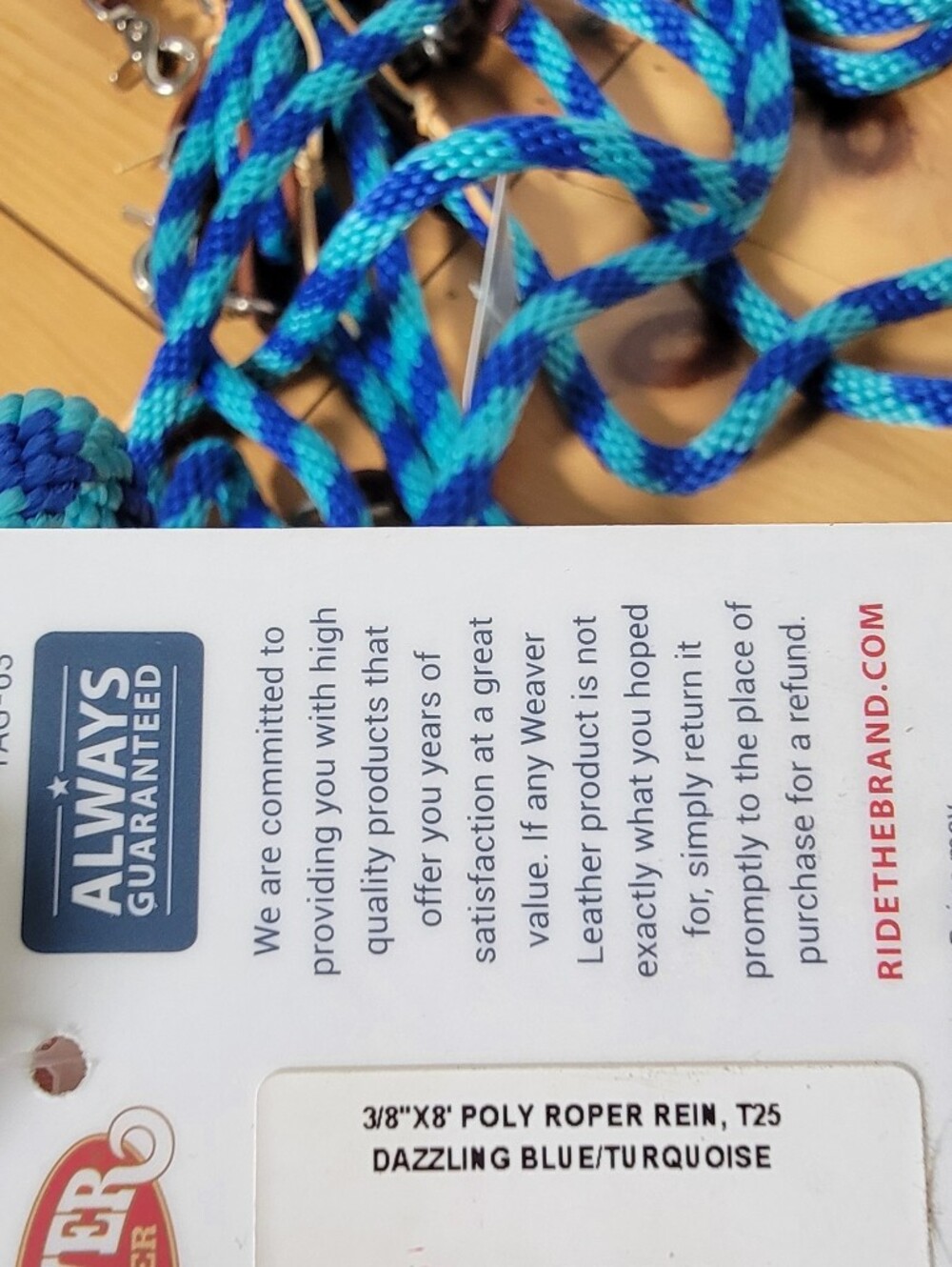 Weaver Poly Roper Reins - Picture 3 of 3